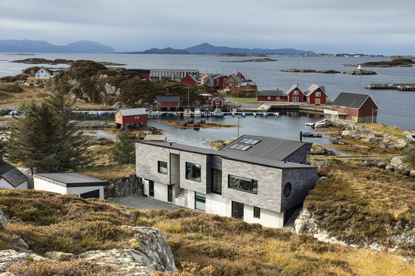 H-fasader aluminium - Fritidsbolig i havgapet