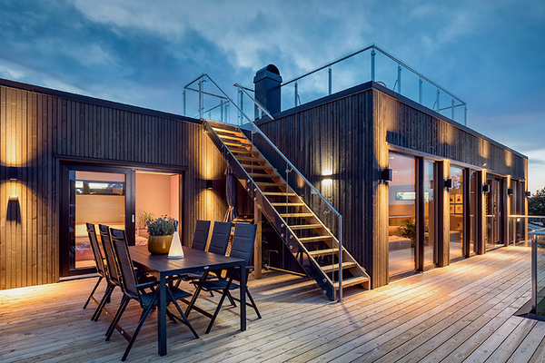 Fritstående hus i Melhus