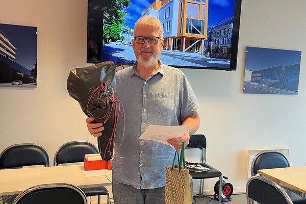 Bjørnar Olsen - pensjonist etter 47 år.